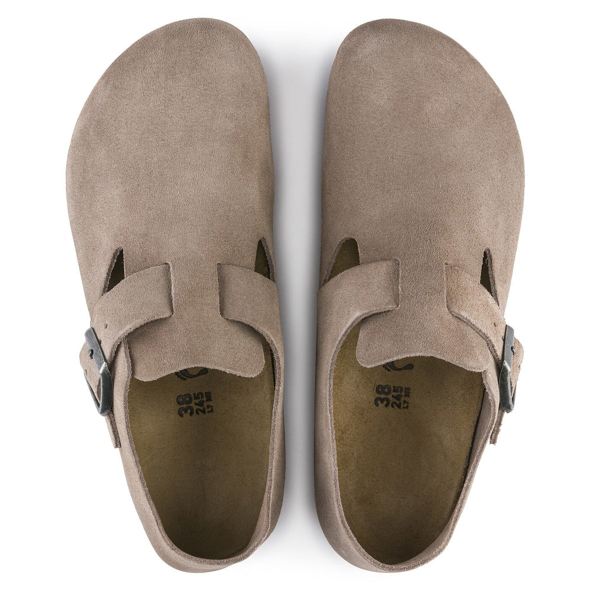 London Suede Leather - Taupe
