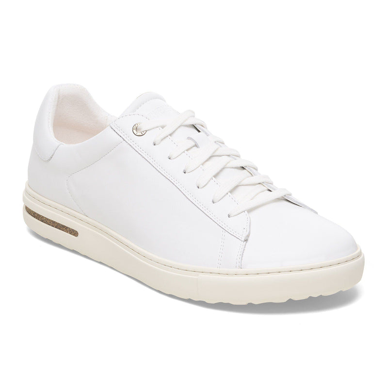 Bend Low Natural Leather - White