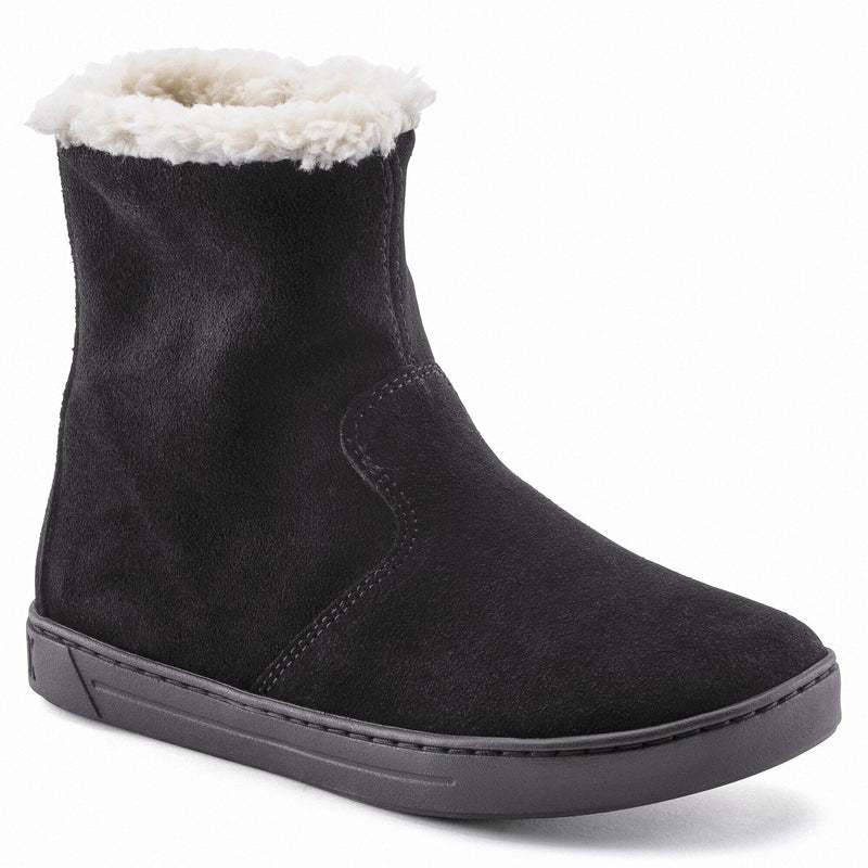 Lille Kids Suede Leather - Black
