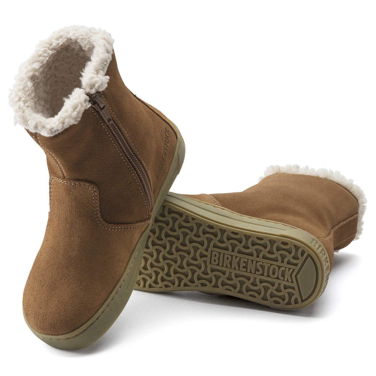 Lille Kids Suede Leather Mink - Mink