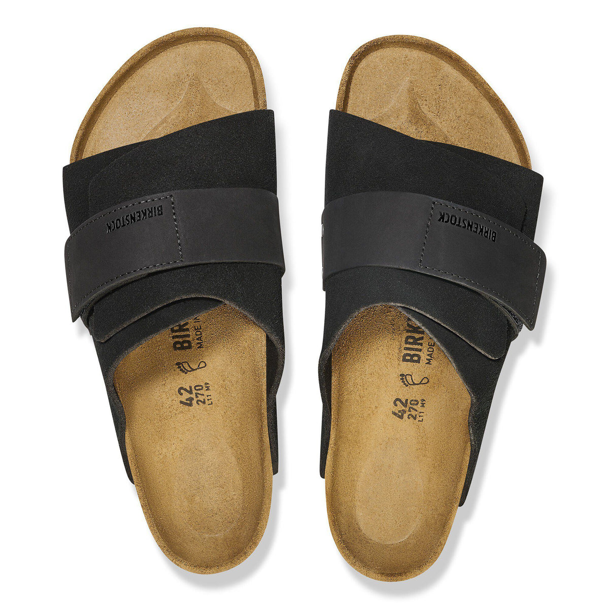 Kyoto Nubuck Leather/Suede - Black