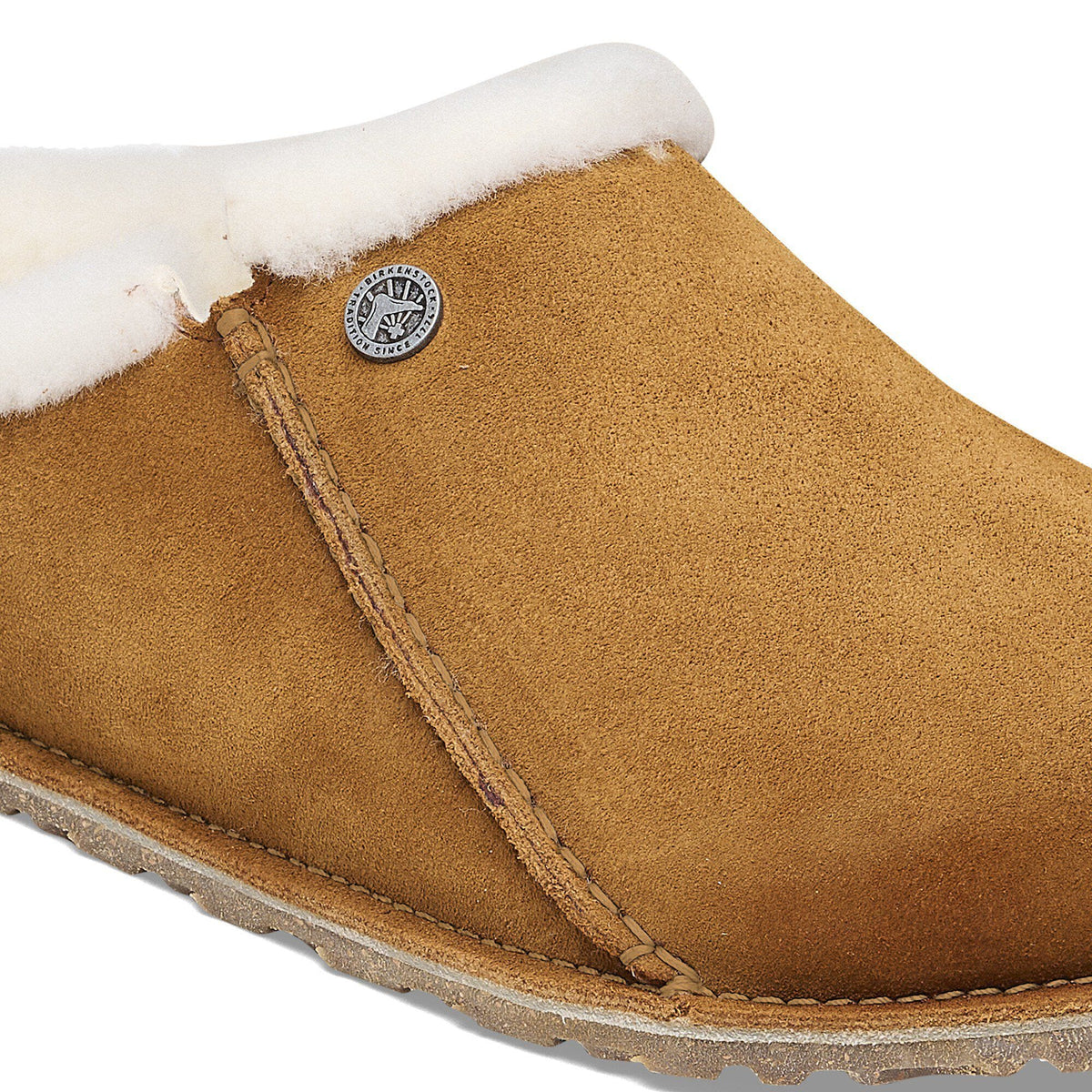 Zermatt Premium Shearling Suede Leather - Mink