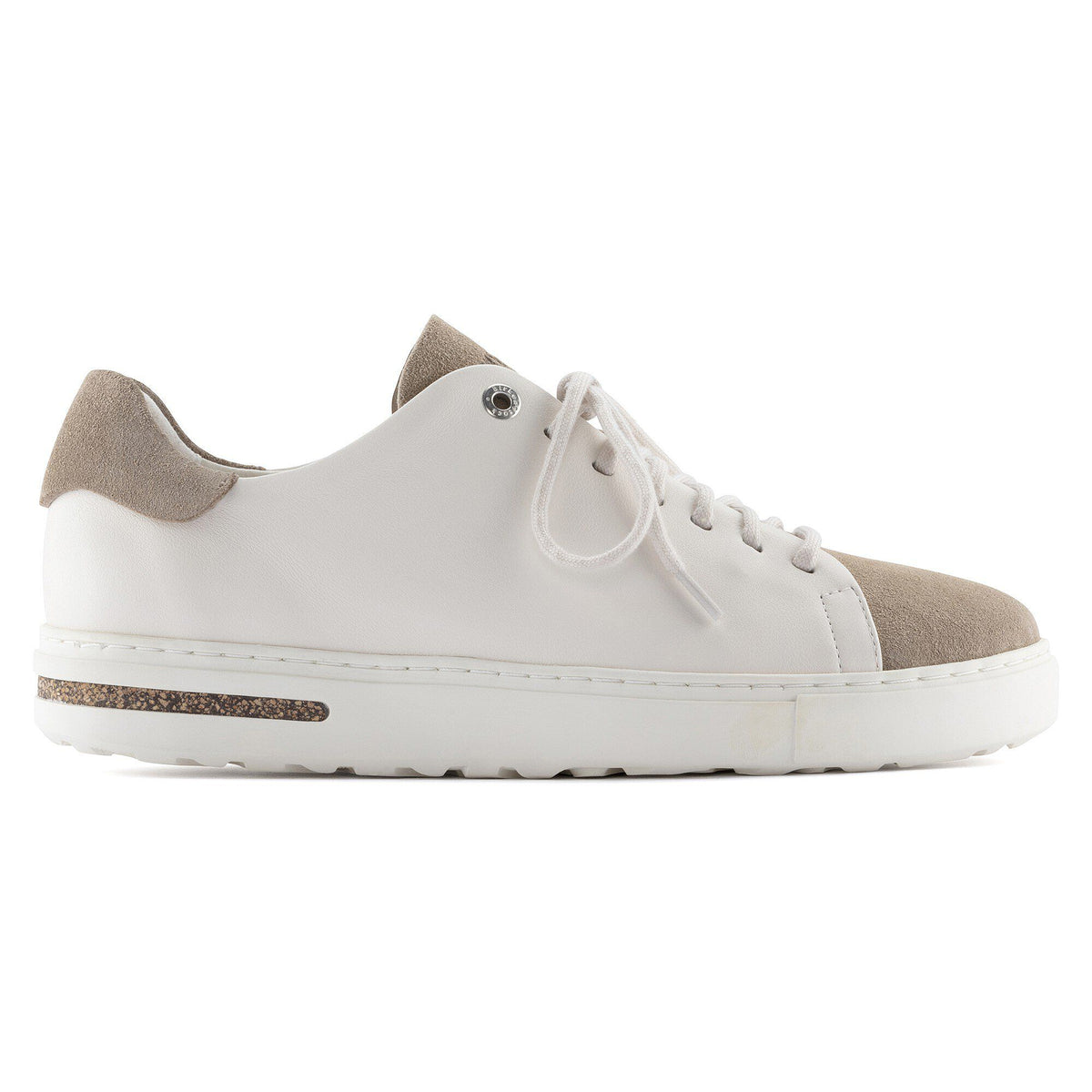 Bend Low Decon Pop Natural Leather Nubuck - Taupe/Eggshell