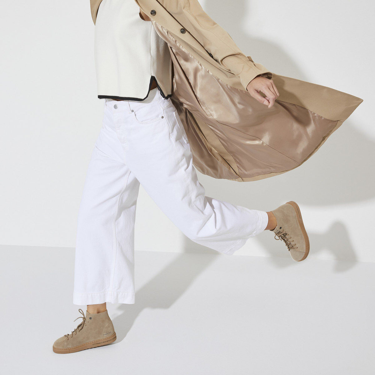 Bend Mid Decon Nubuck Leather - Gray Taupe