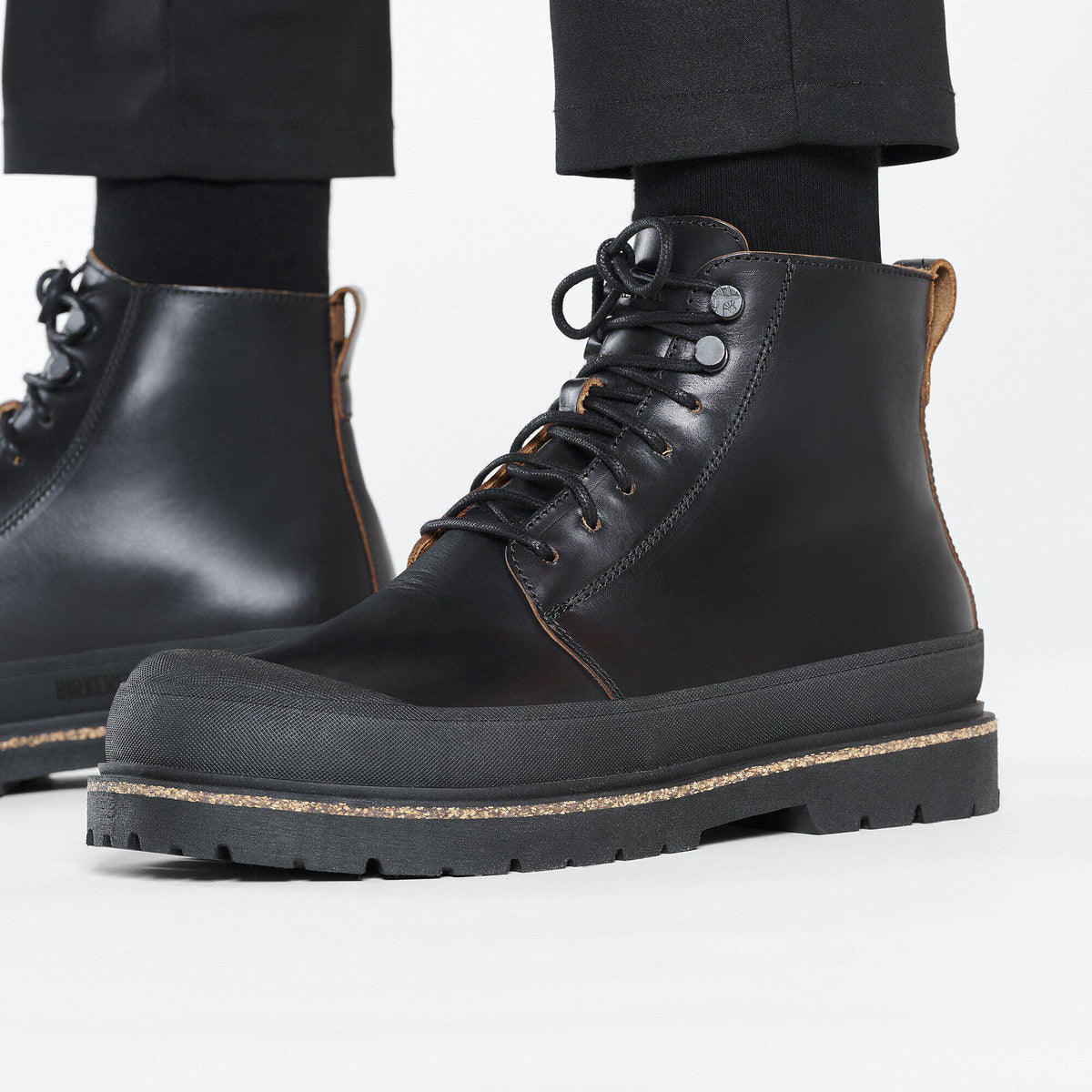 Prescott Waxy Leather - Black