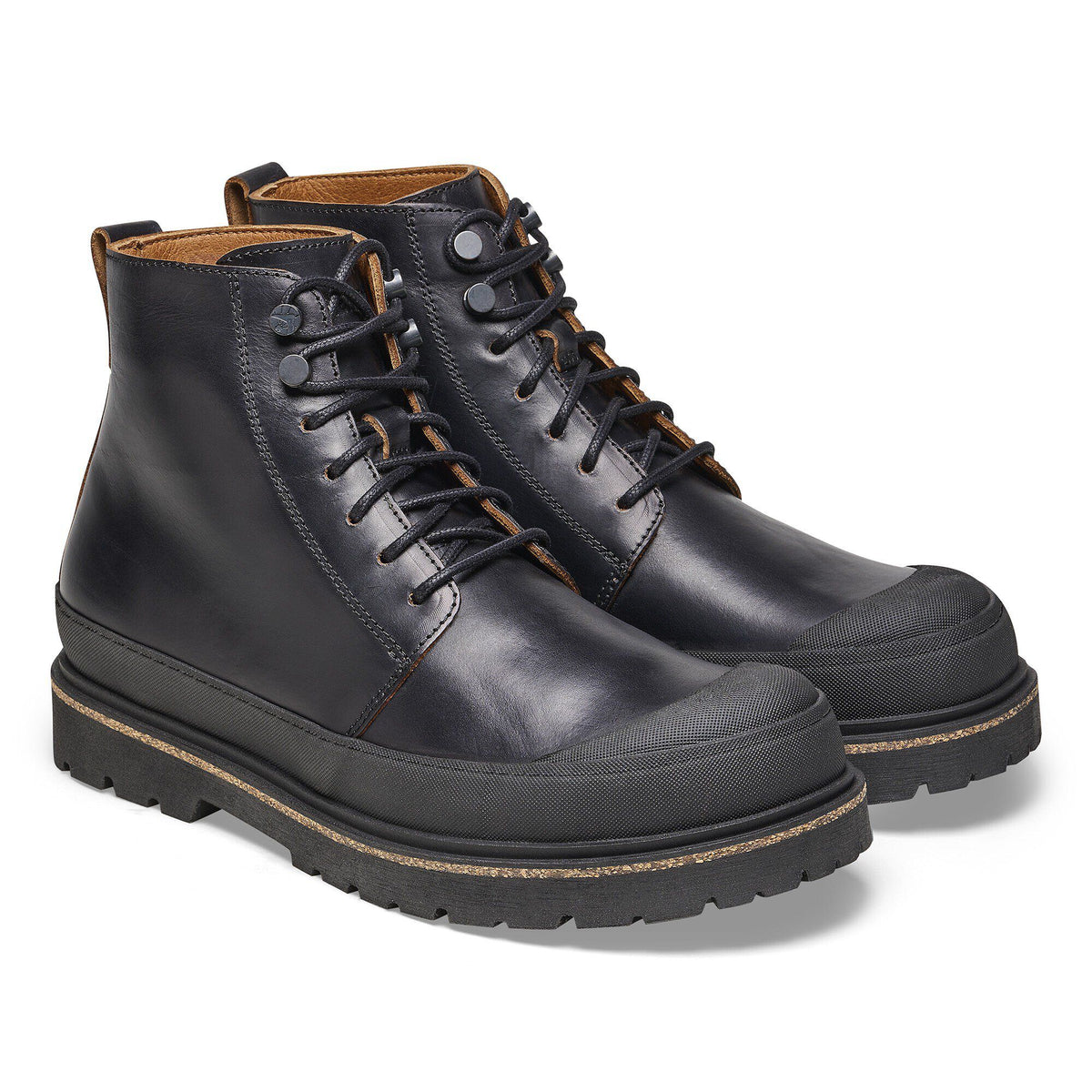 Prescott Waxy Leather - Black