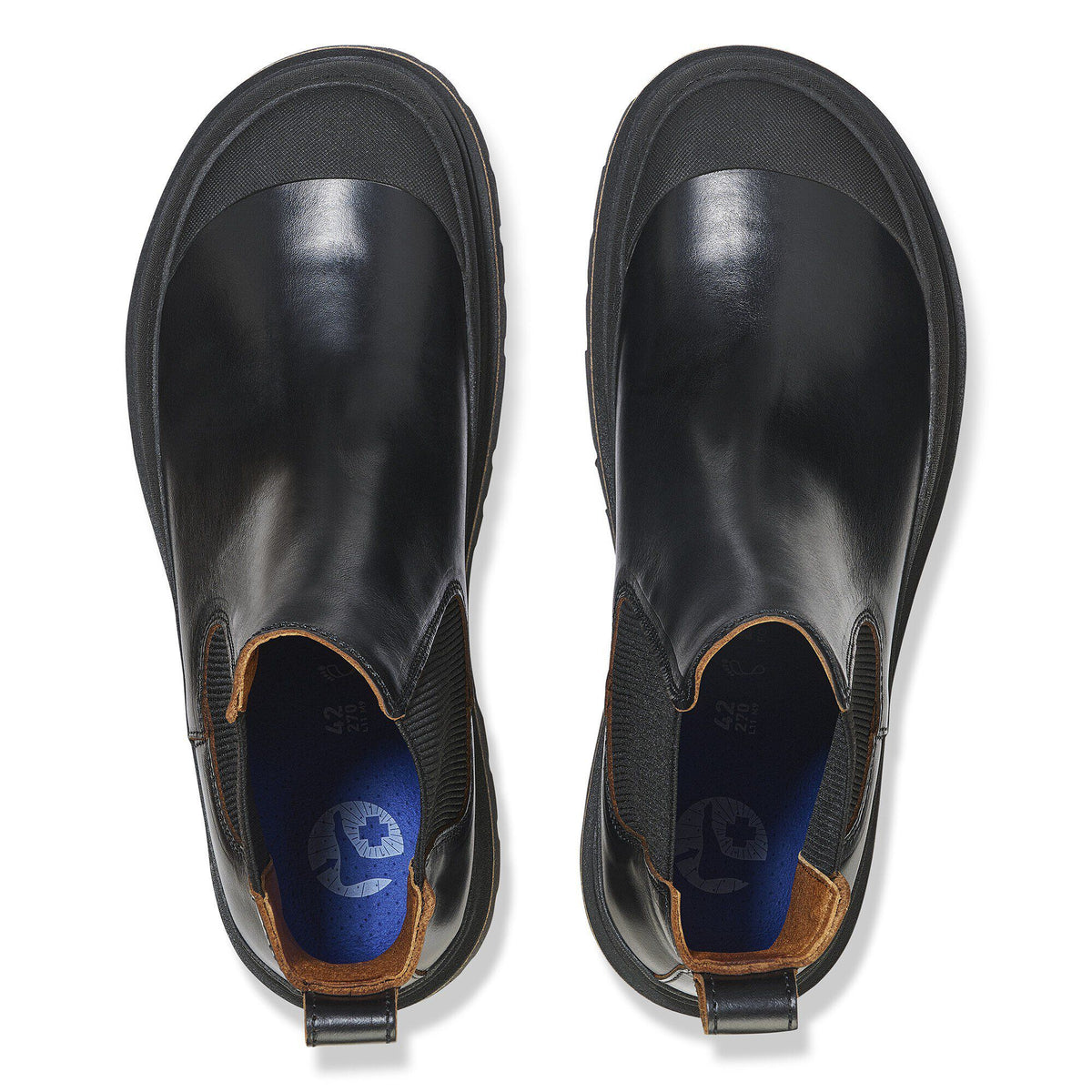 Prescott Slip On Men Waxy Leather - Black