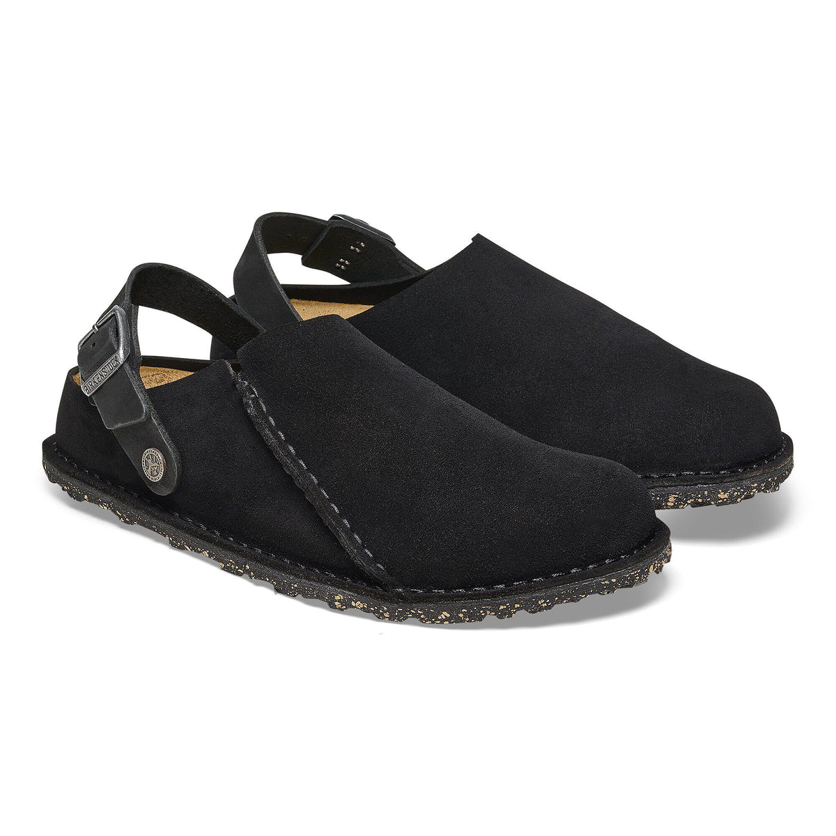Lutry Premium Suede Leather - Black