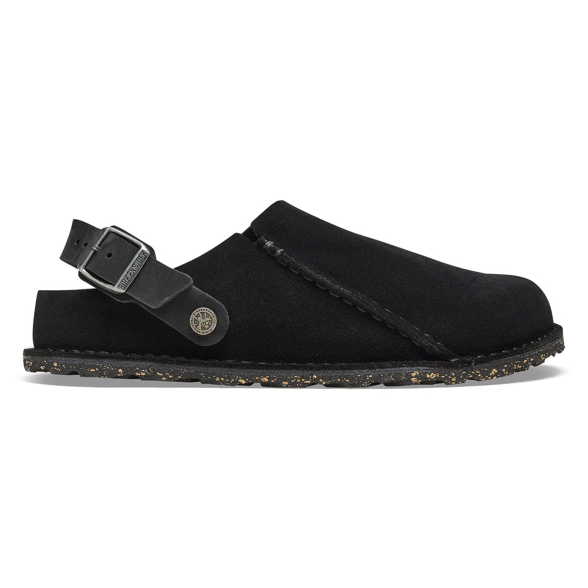 Lutry Premium Suede Leather - Black