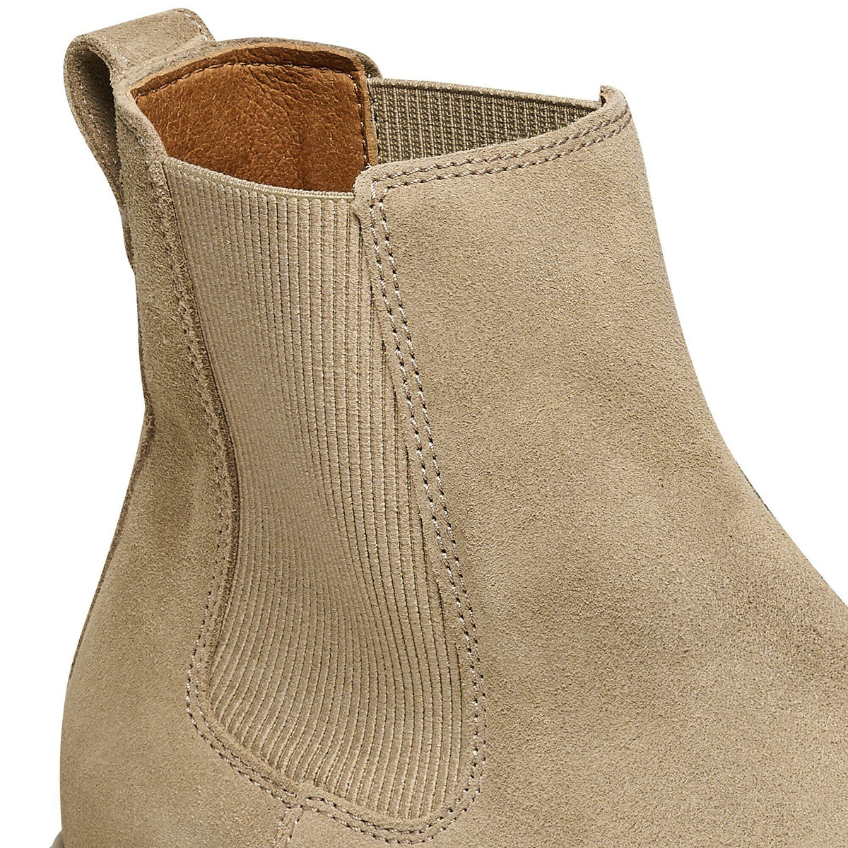 Highwood Chelsea Men Suede Leather - Taupe
