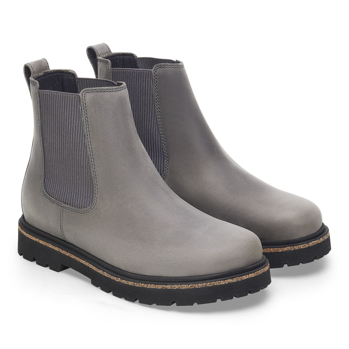 Highwood Slip On Mid Women Nubuck Leather - Graphite