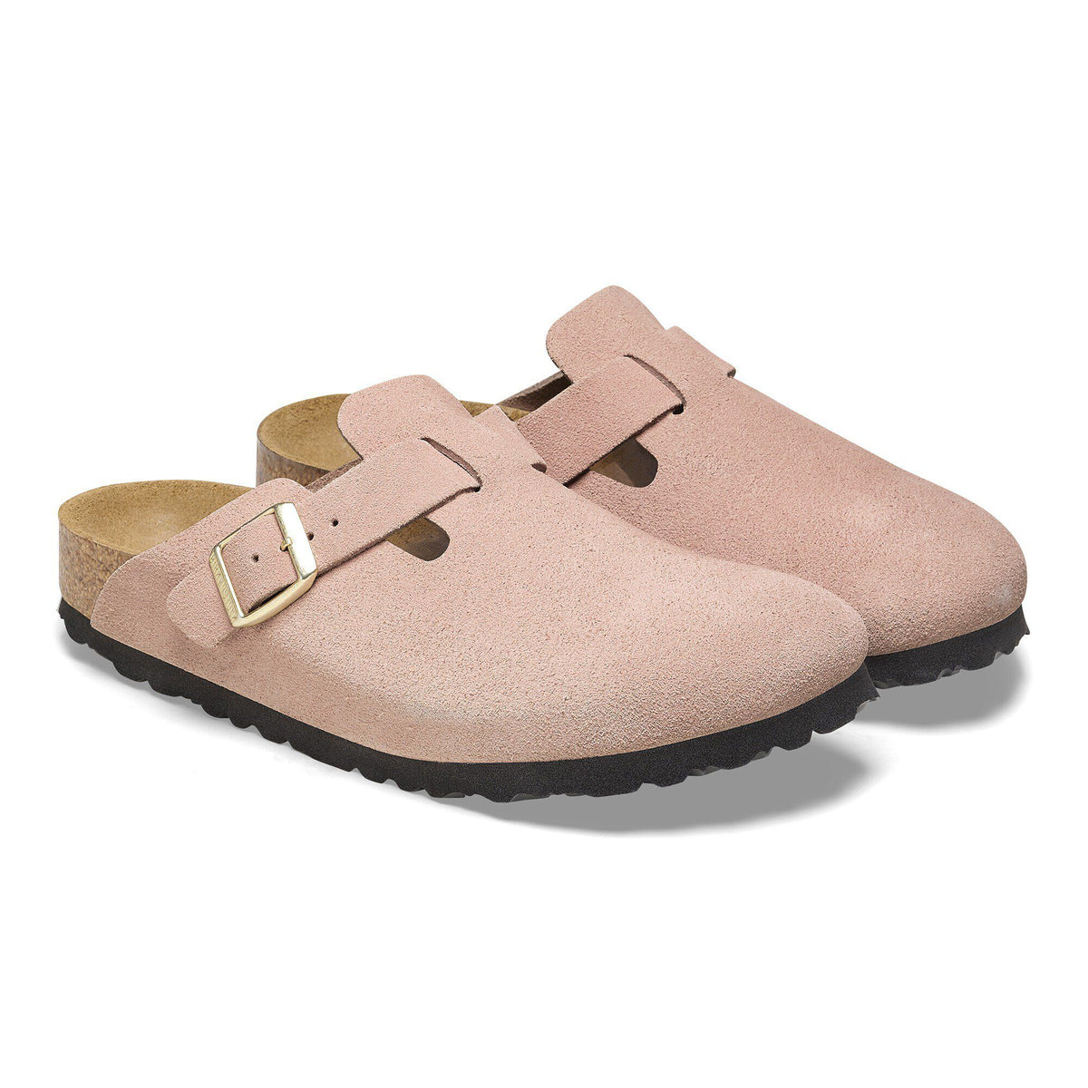 Boston Suede Leather - Light Rose