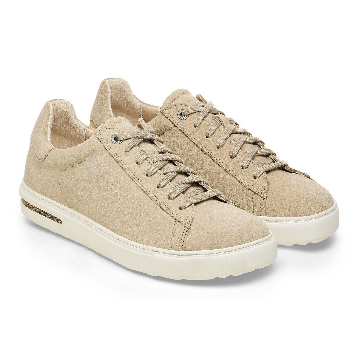Bend Low Suede Leather - Sandcastle/White