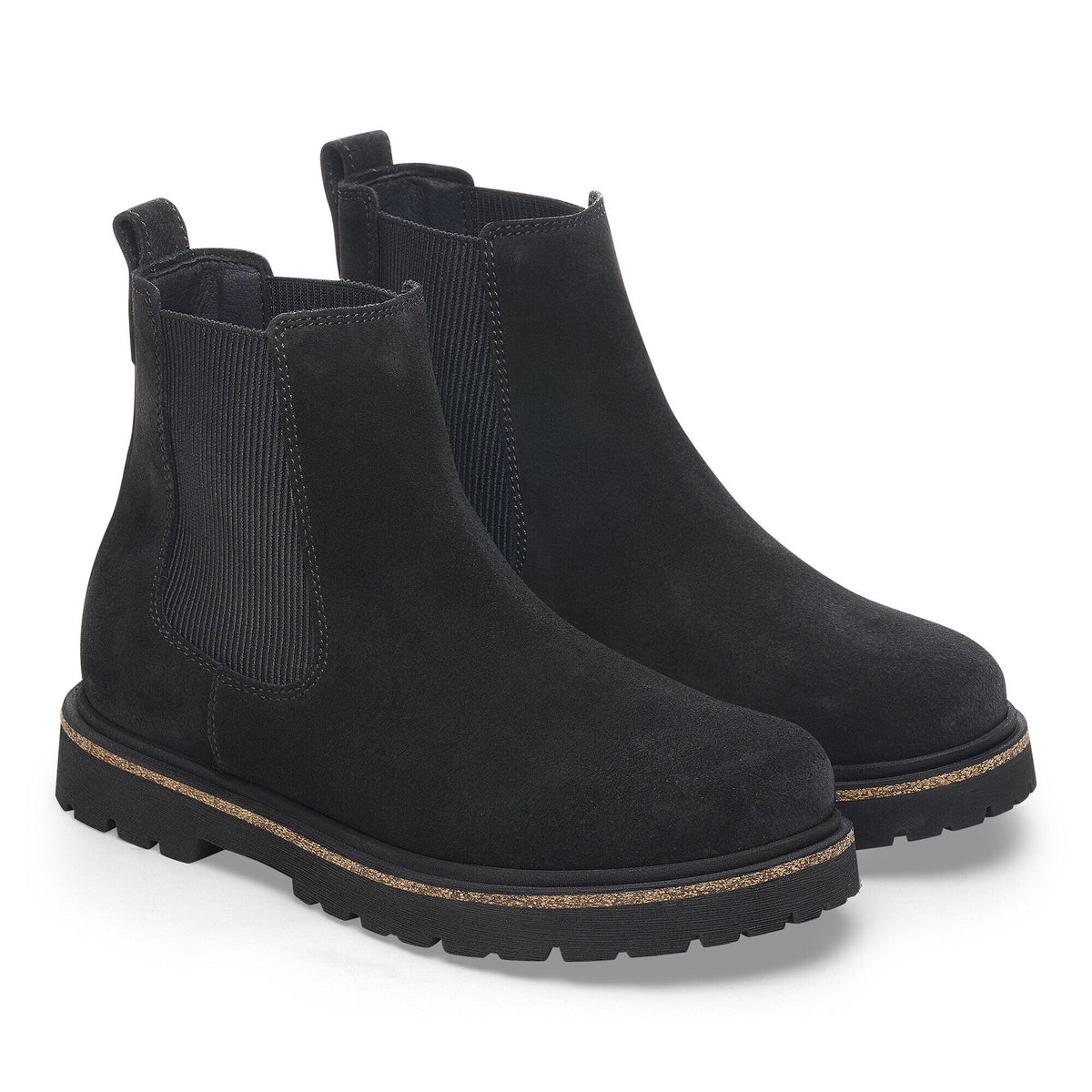 Highwood Chelsea Women Suede Leather - Black
