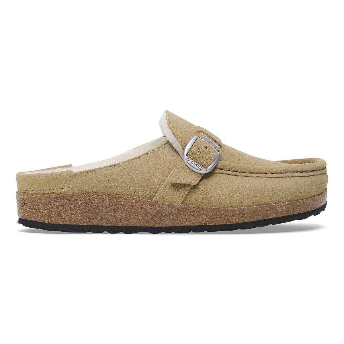 Buckley Shearling Suede Leather - Taupe