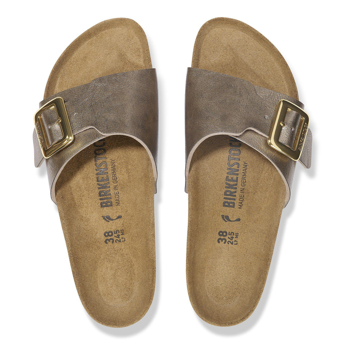 Catalina Cushion Buckle Birko-Flor - Graceful Taupe