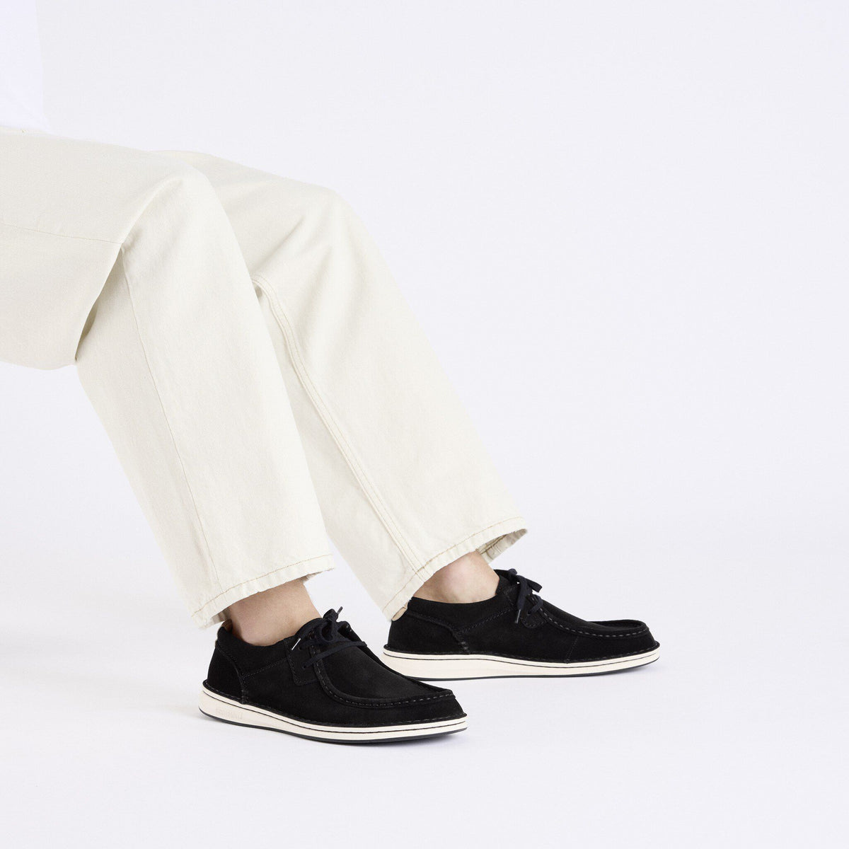 Pasadena Suede Leather - Black