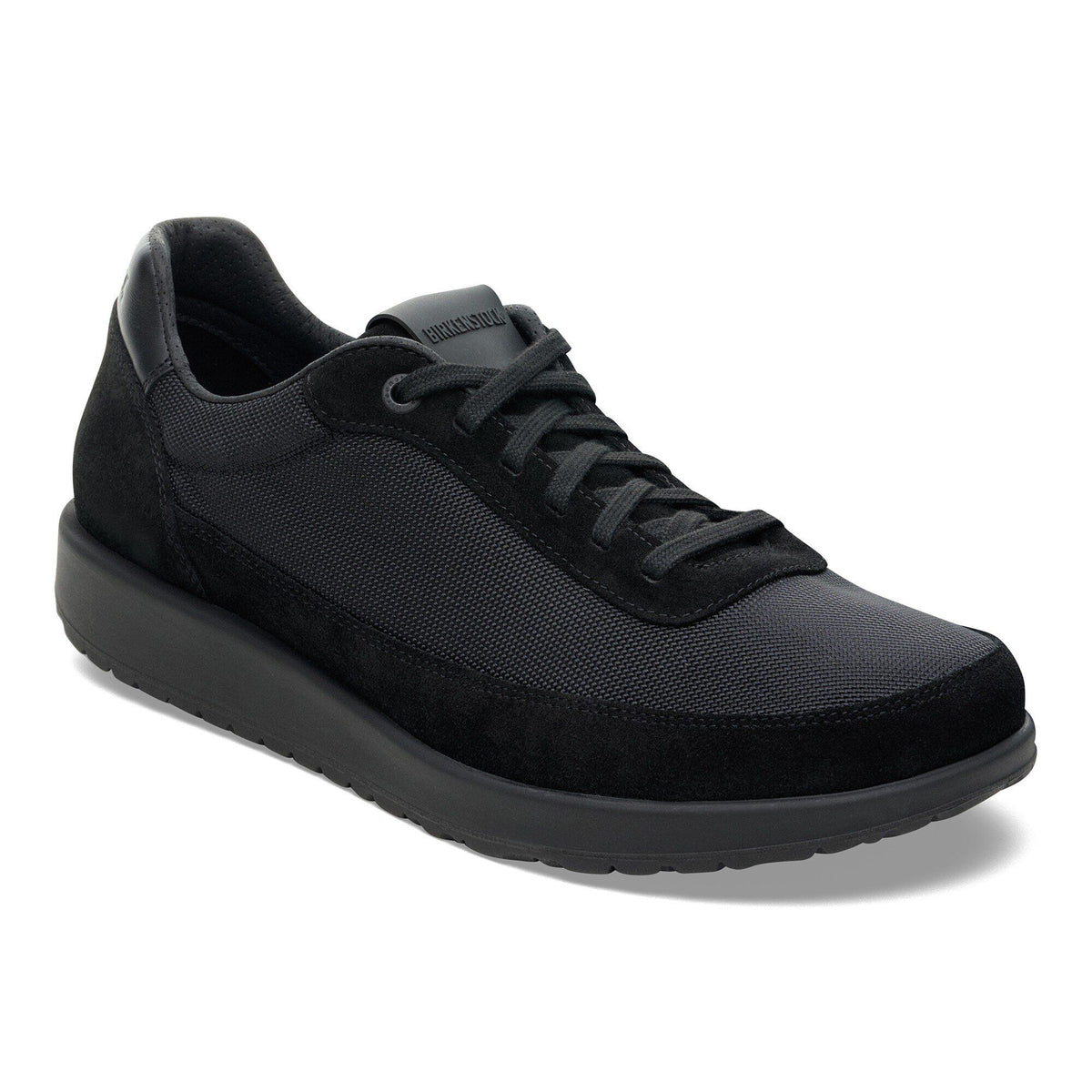 Honnef City Natural Leather/Textile - Black/Black