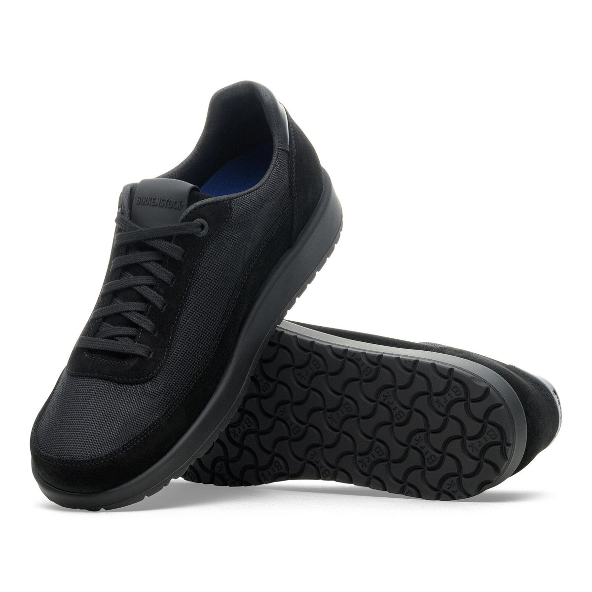 Honnef City Natural Leather/Textile - Black/Black