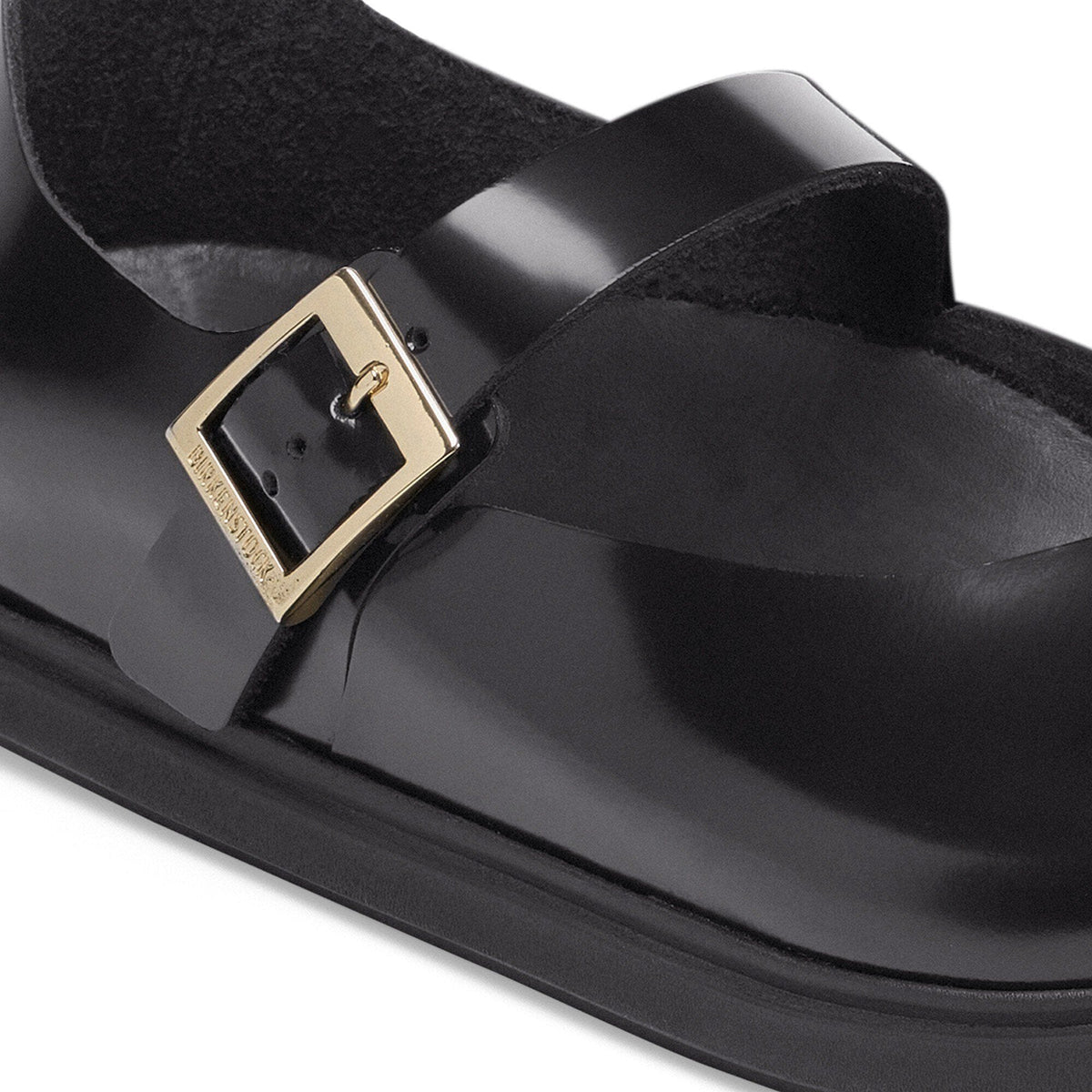 Mantova Cup Sole Natural Leather Patent - High Shine Black
