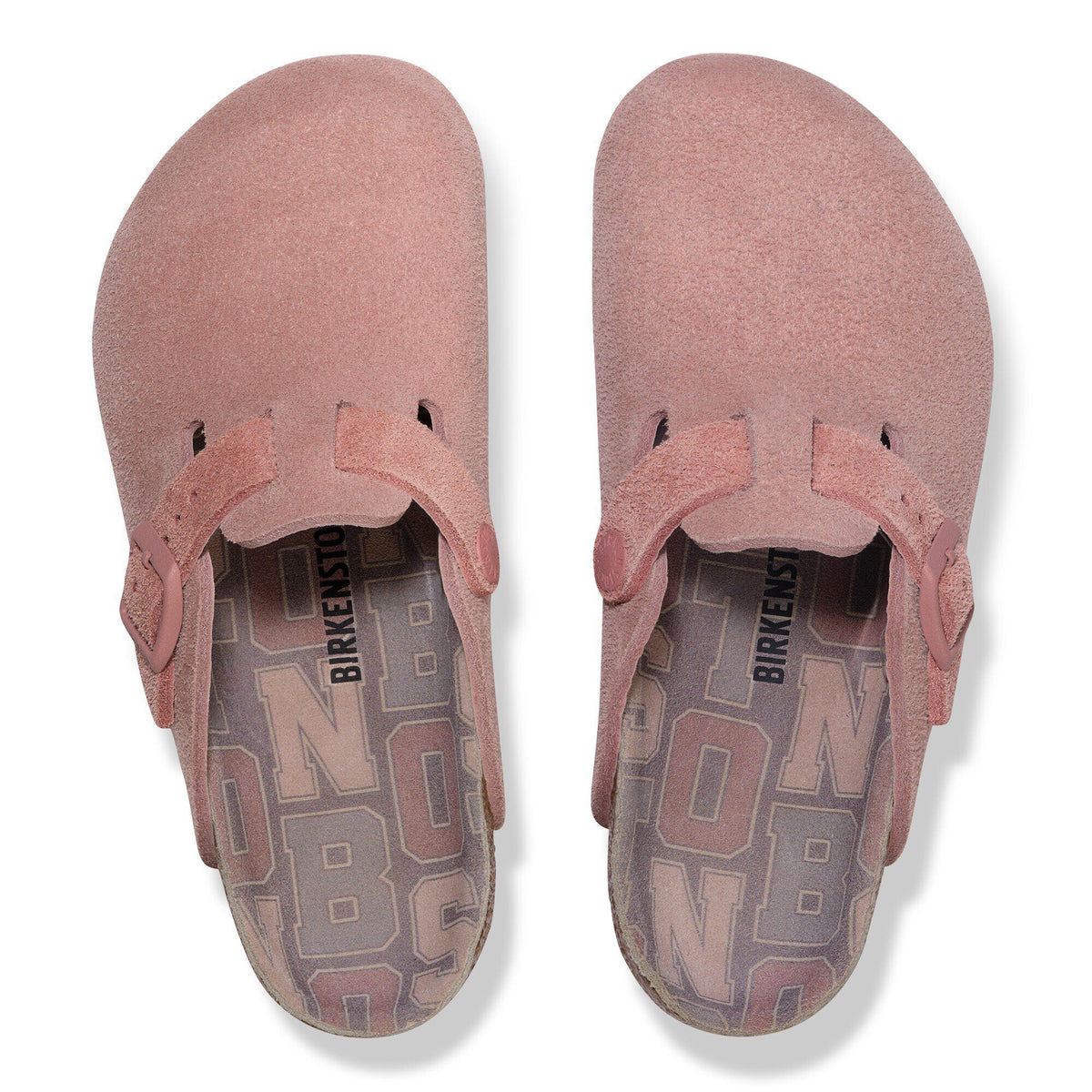 Boston Kids Suede Leather - Pink Clay
