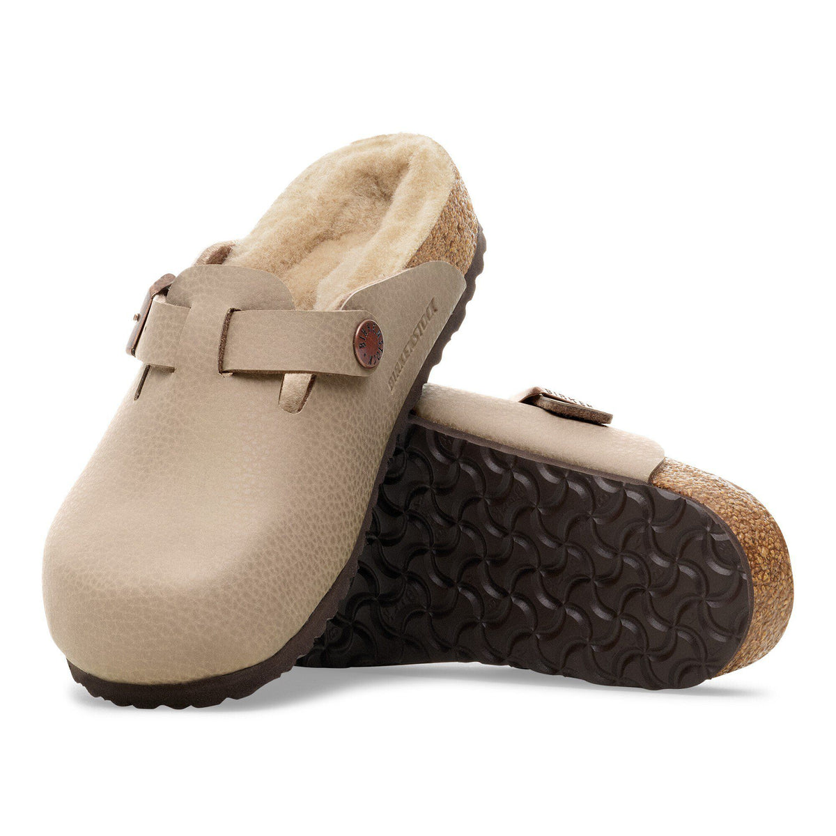 Boston Kids Birko-Flor - Desert Soil Gray/Taupe