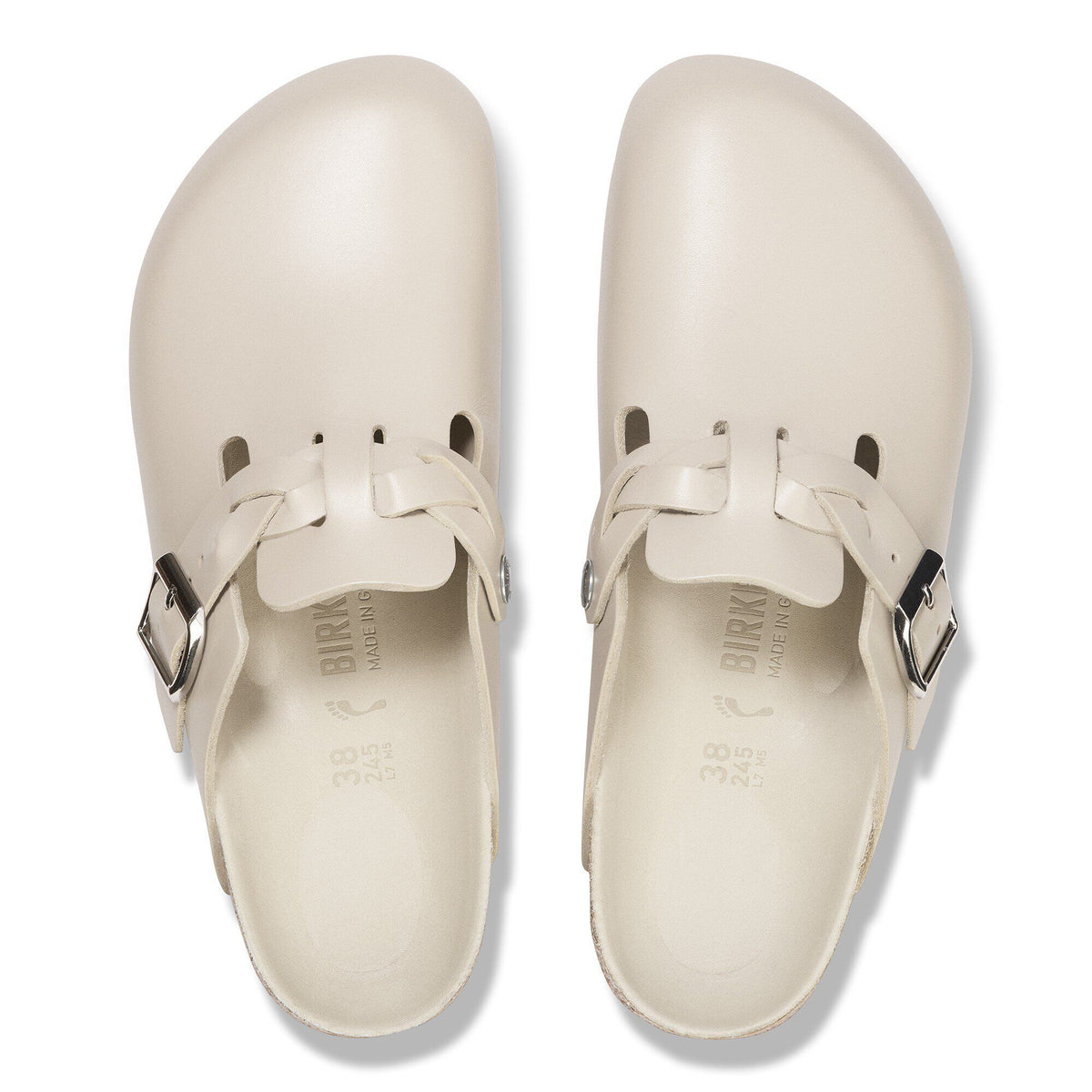 Boston Braided Natural Leather - New Dressy Oyster
