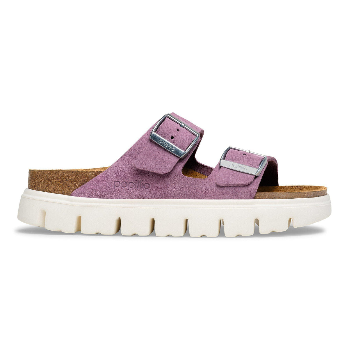 Arizona Platform Suede Leather - Mauve