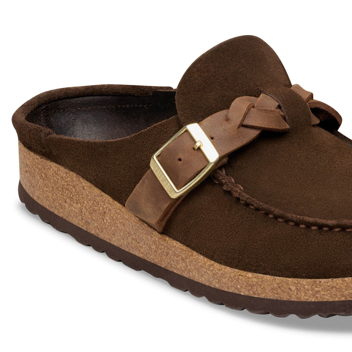 Buckley Braided Suede Leather - Carafe