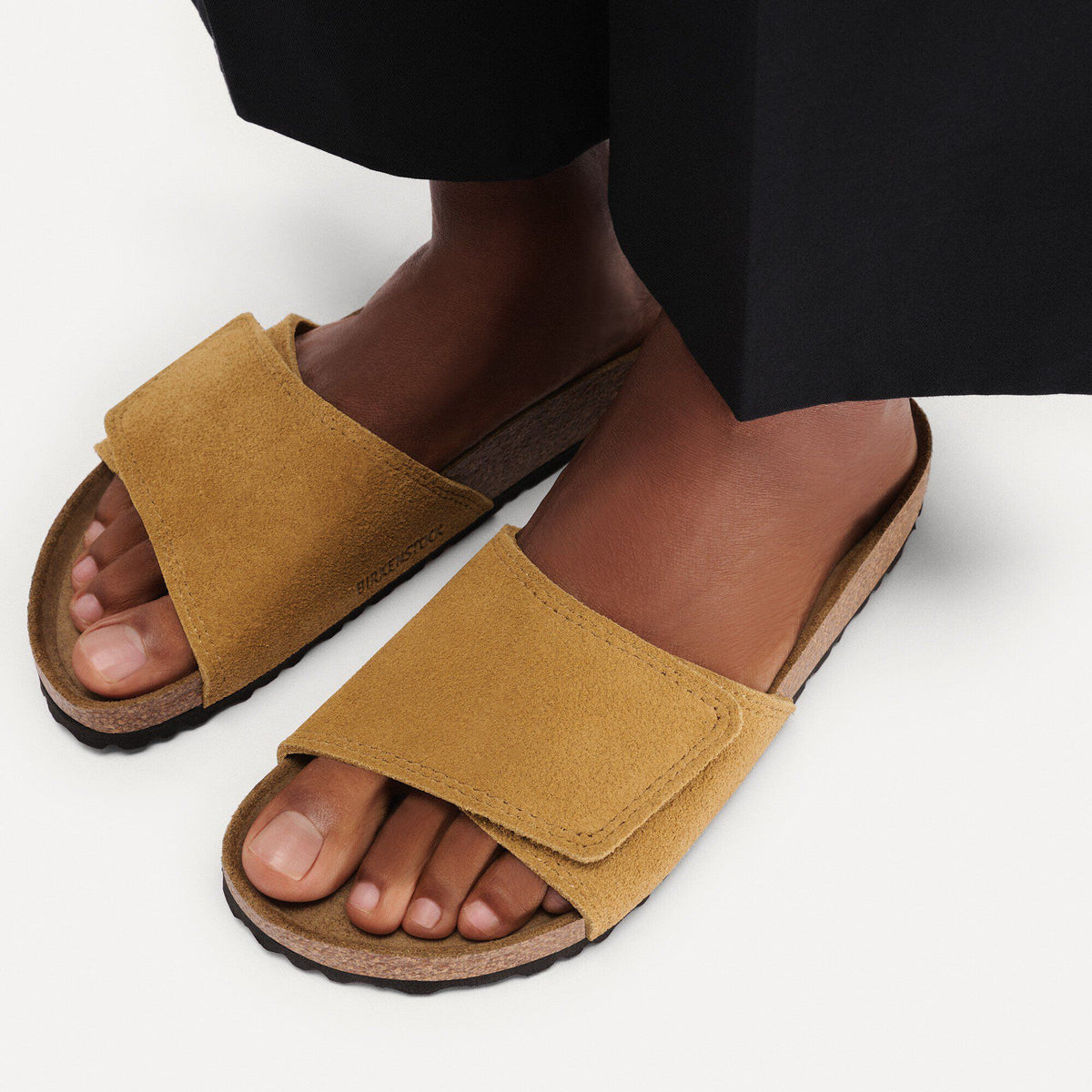 Sylt Suede Leather - Cork Brown
