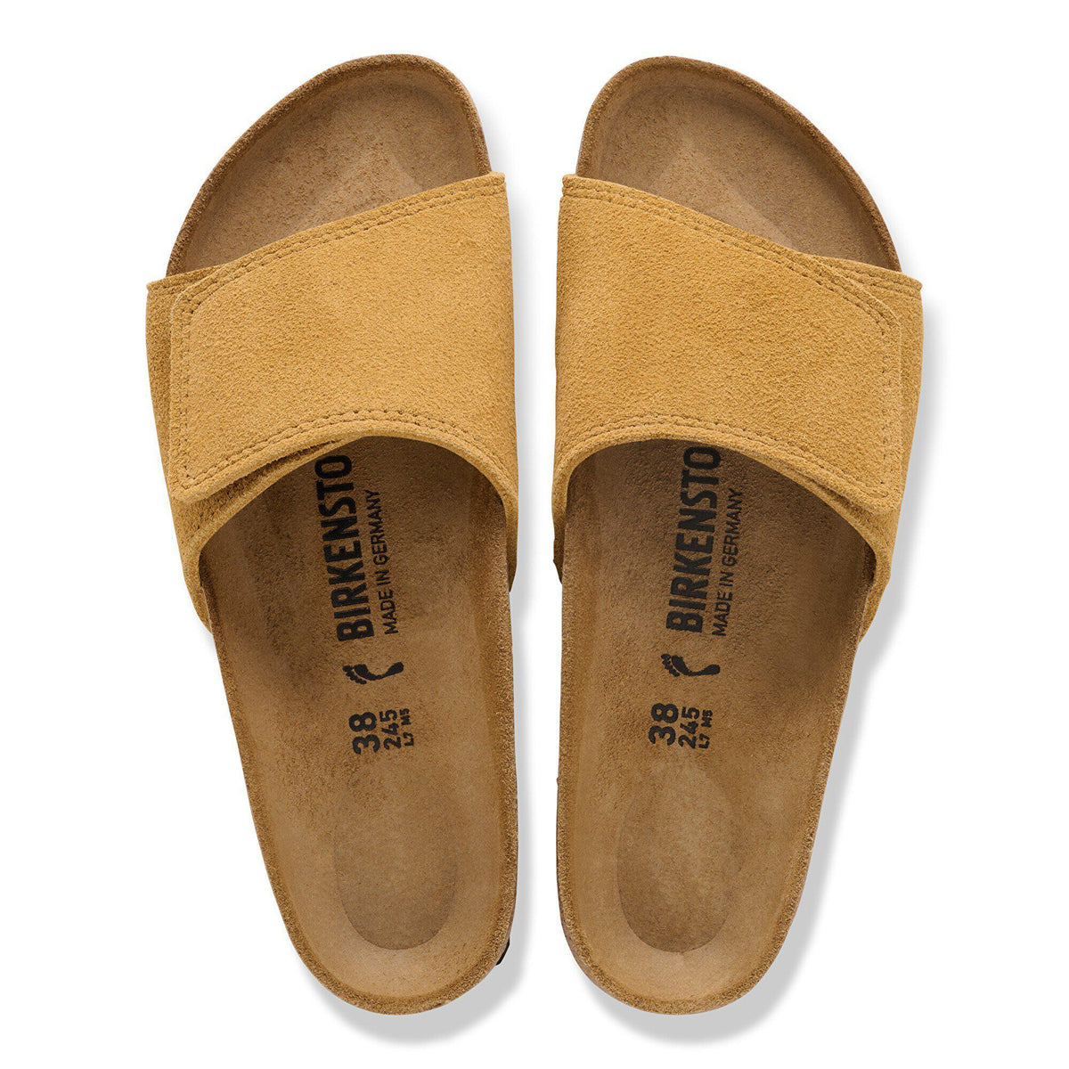 Sylt Suede Leather - Cork Brown