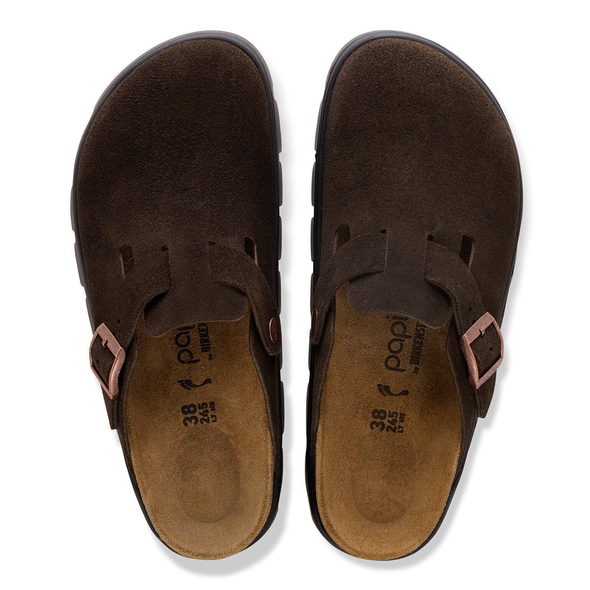 Boston Chunky Suede Leather - Mocha