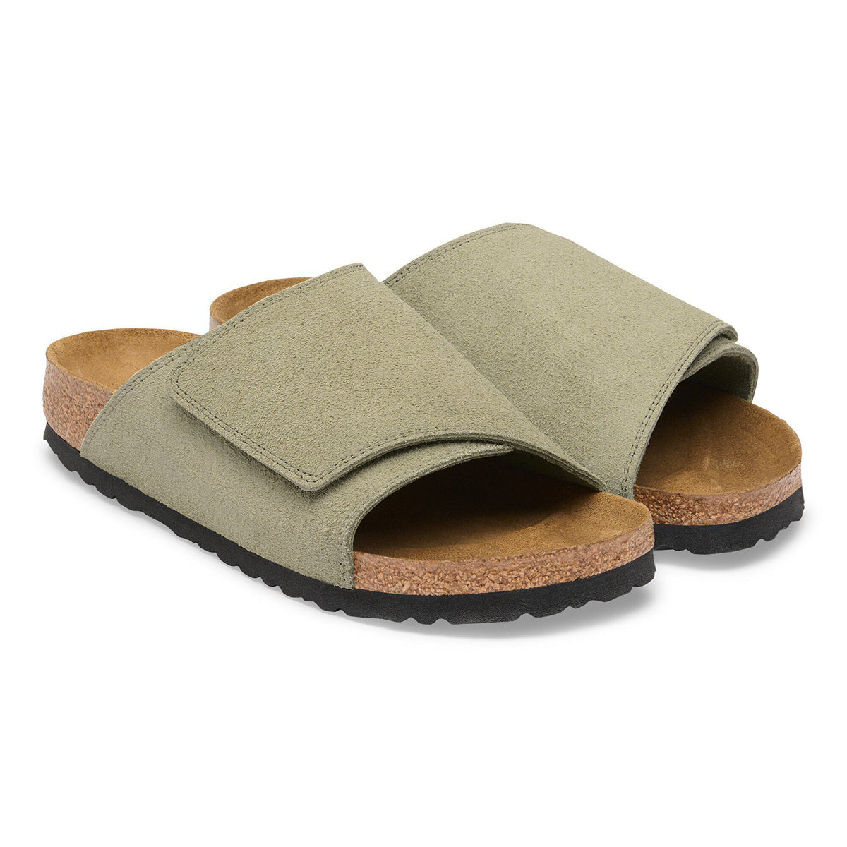 Solana Suede Leather - Faded Khaki