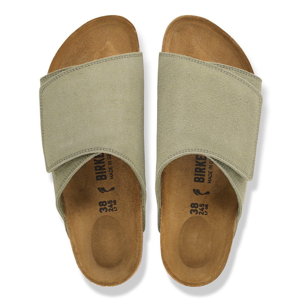 Solana Suede Leather - Faded Khaki
