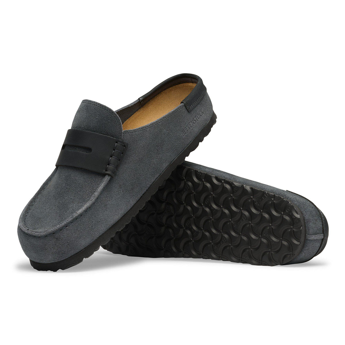 Naples Wrapped Mixed Leather - Charcoal