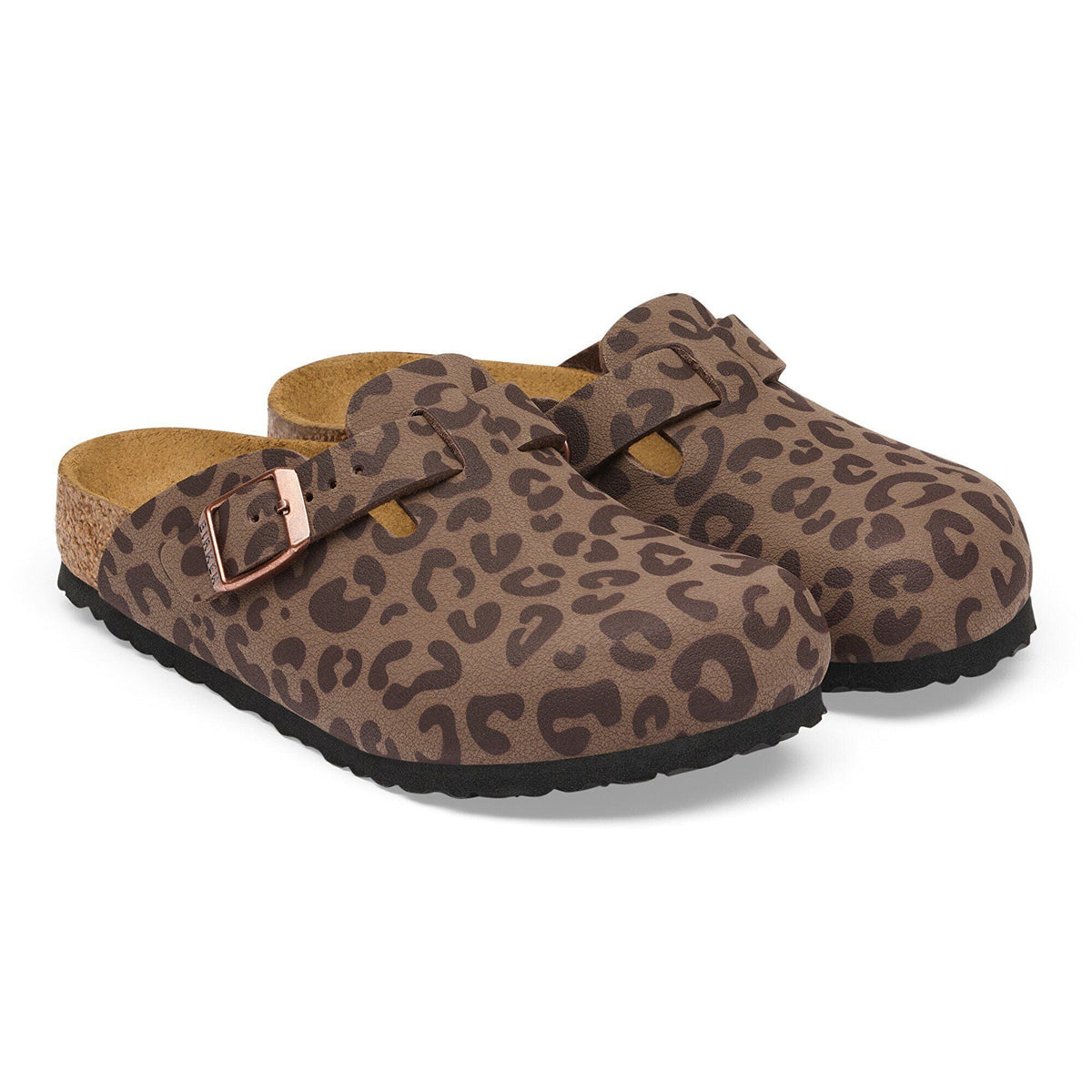 Boston Kids Birko-Flor Nubuck - Leo Mocha