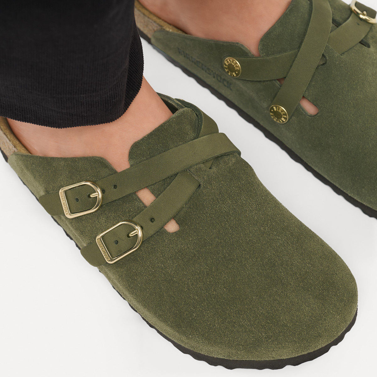 Blair Suede Leather - Thyme