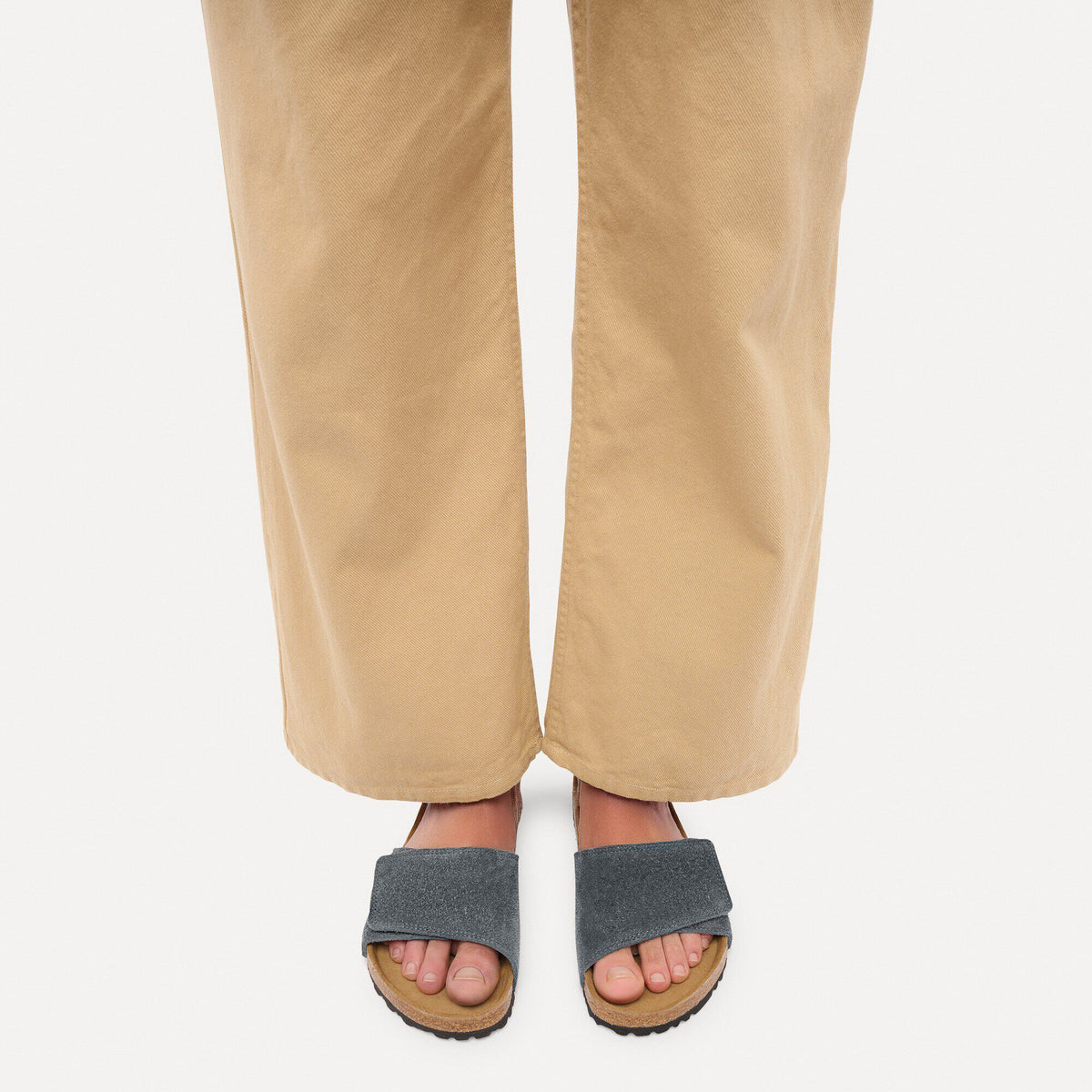 Sylt Suede Leather - Charcoal