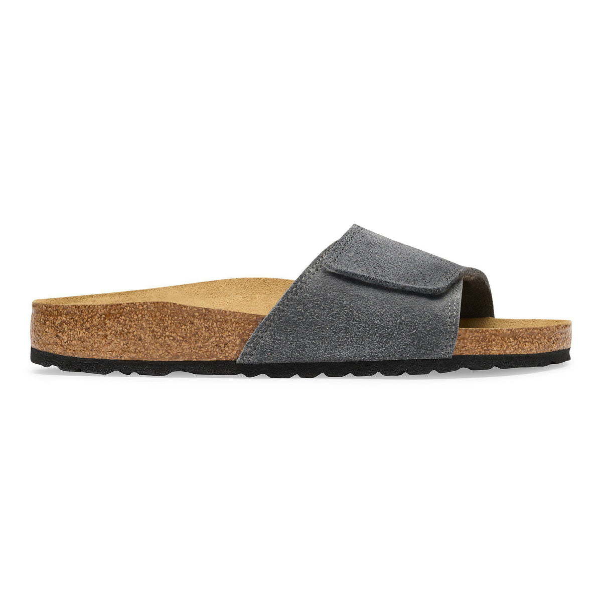 Sylt Suede Leather - Charcoal