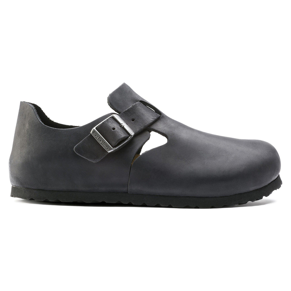 London Natural Leather Oiled - Black