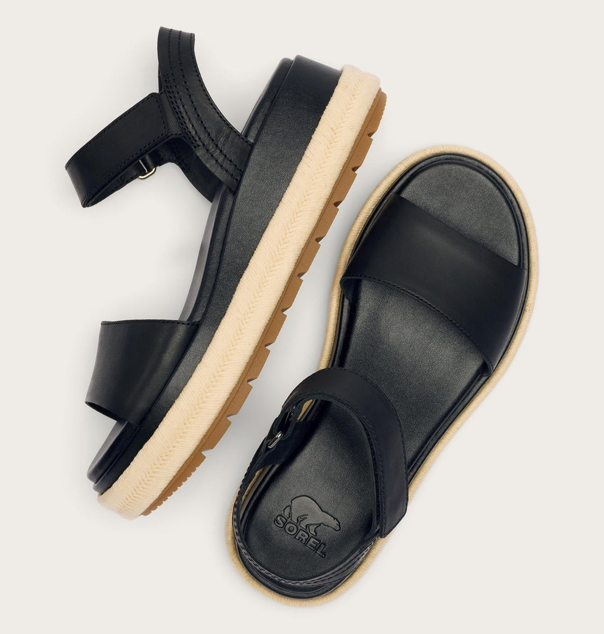 Sunpeak™ Platform Women's Sandal - Black, Gum 2