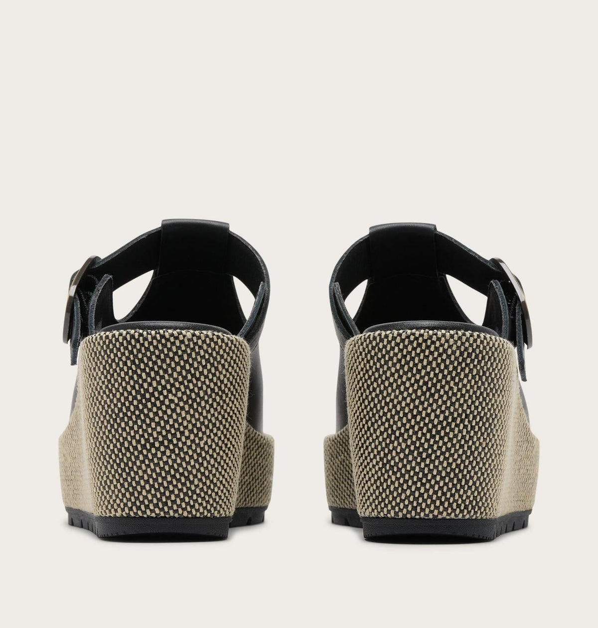 Sunpeak™ Wedge Slide Women's Sandal - Black, Natural
