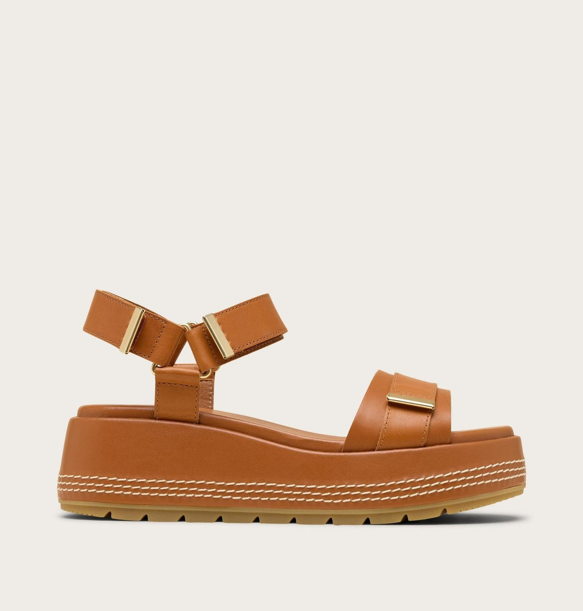 Sunpeak™ Platform Y-Strap Women's Sandal - Iced Tea, Gum 16