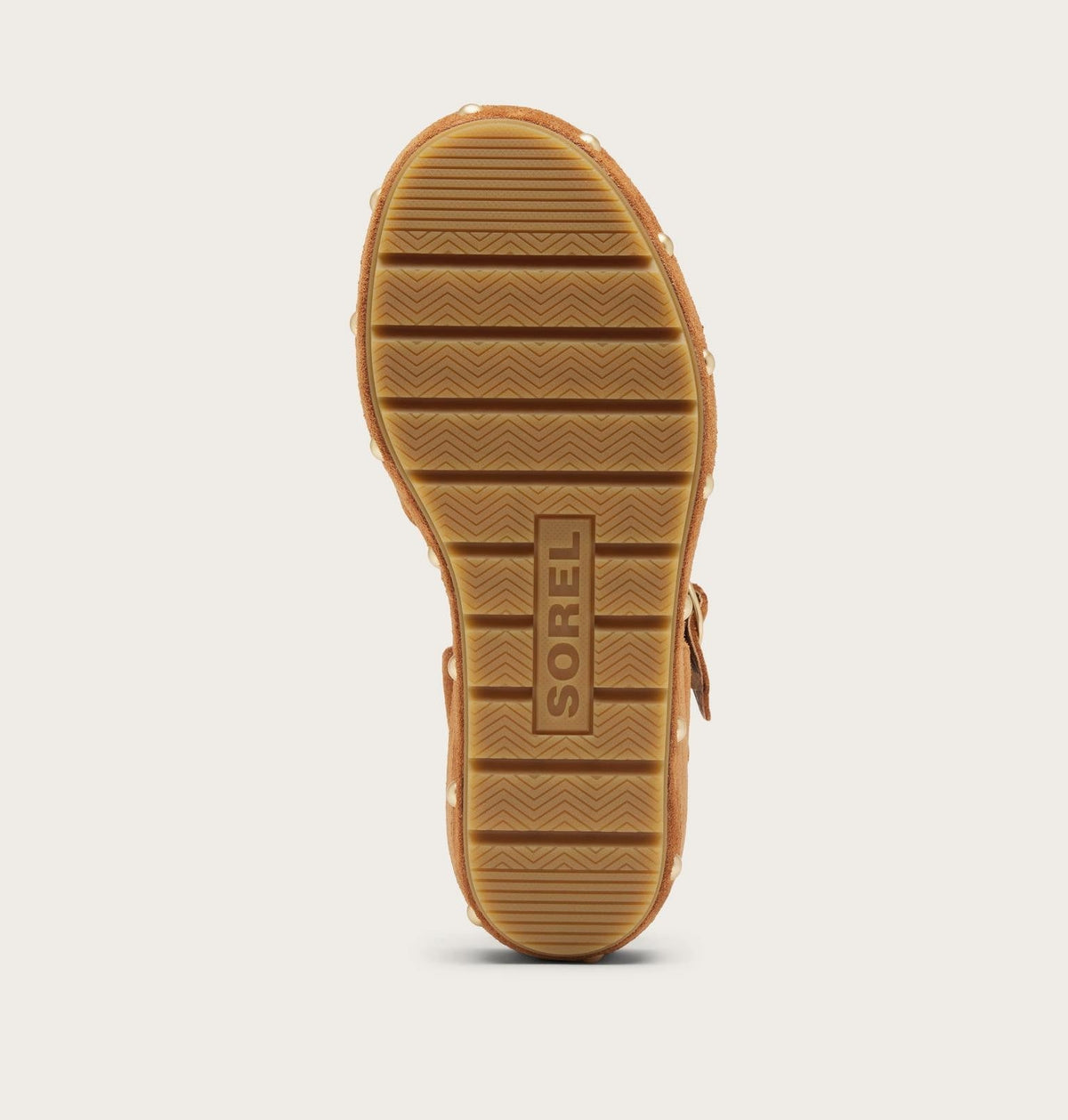 Sunpeak™ Wedge Ankle Strap RVT Women's Sandal - Iced Tea, Gum 16