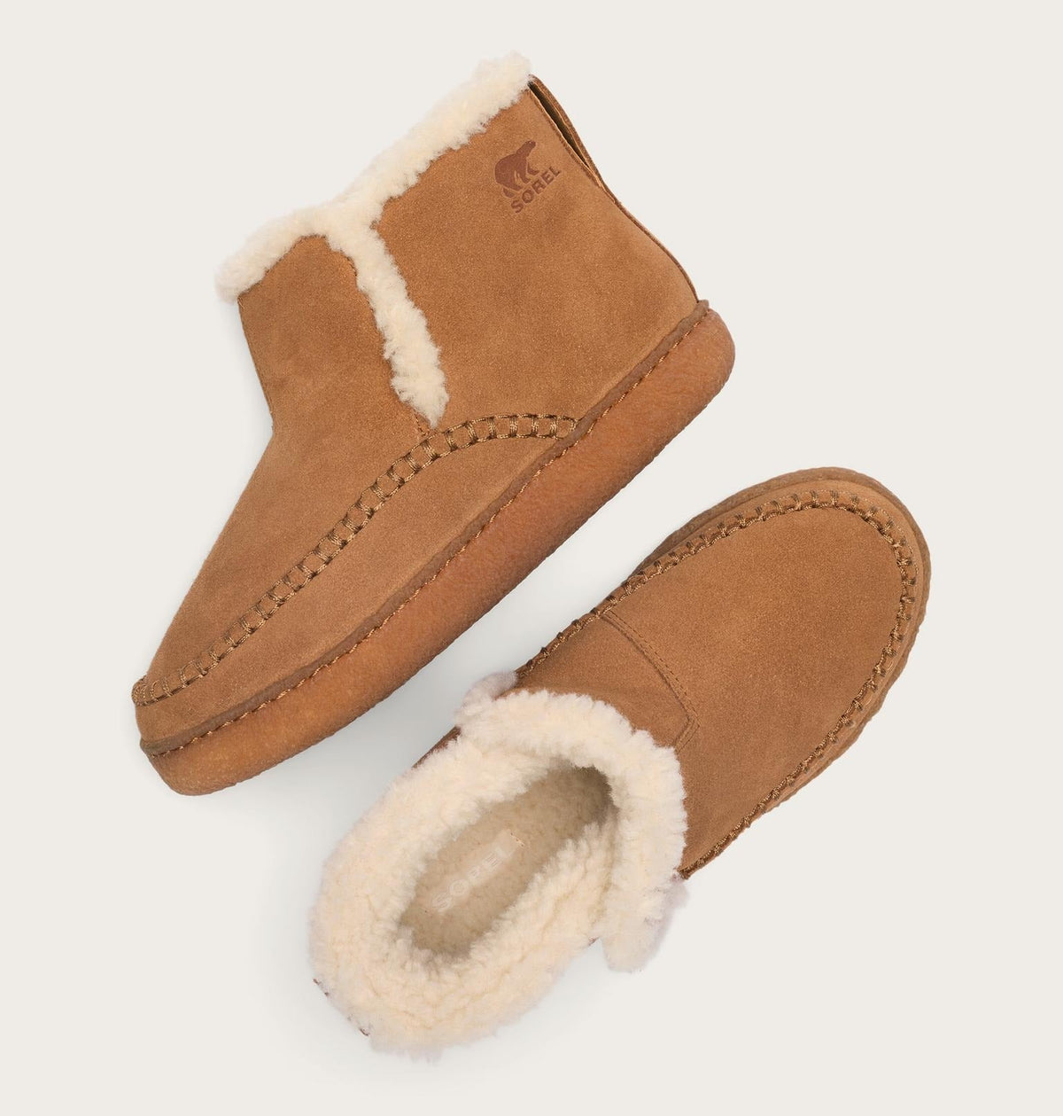 Nakiska™ III Bootie Women's Slipper - Velvet Tan, Gum 2