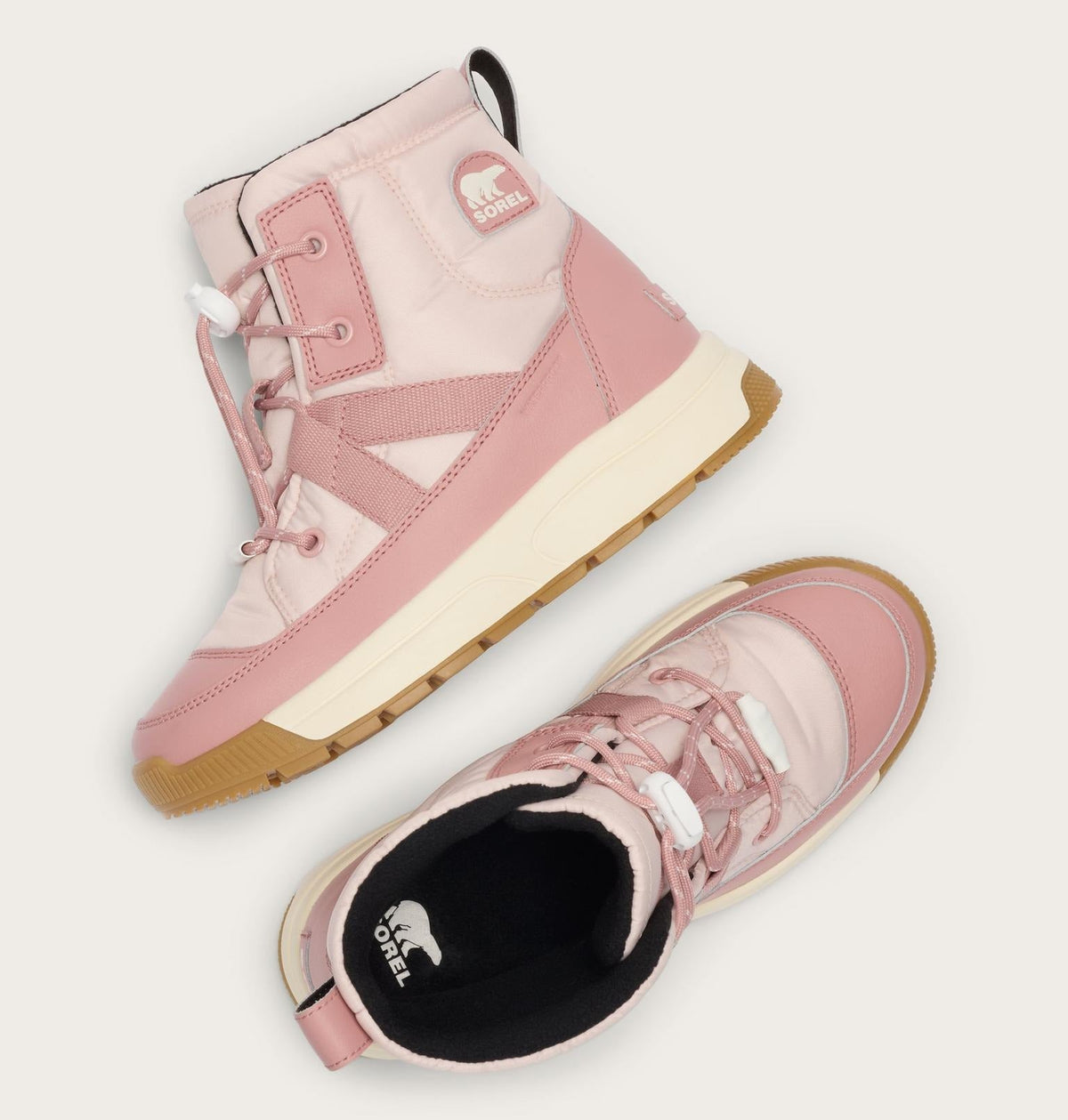 Little Kids Whitney™ III Mid Waterproof Boot - Pink Salt, Eraser Pink
