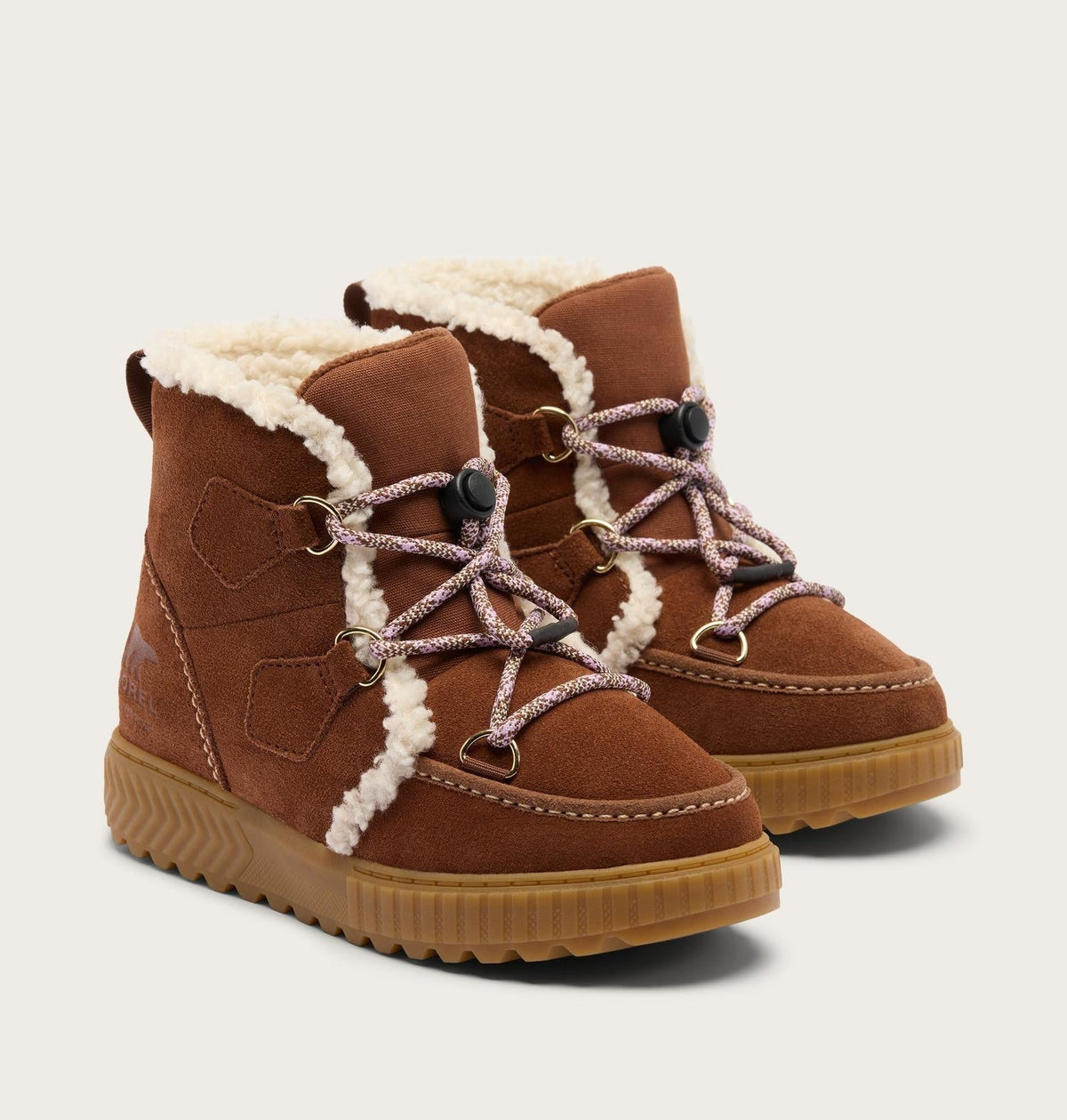 Little Kids Ona Ave™ Alpine Winter Boot - Dark Auburn, Gum 2