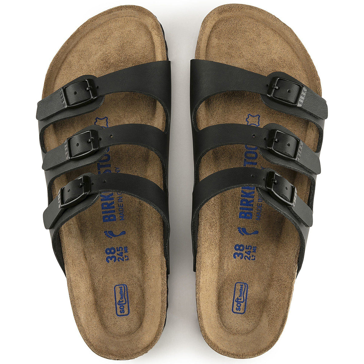 Florida Soft Footbed Birko-Flor - Black