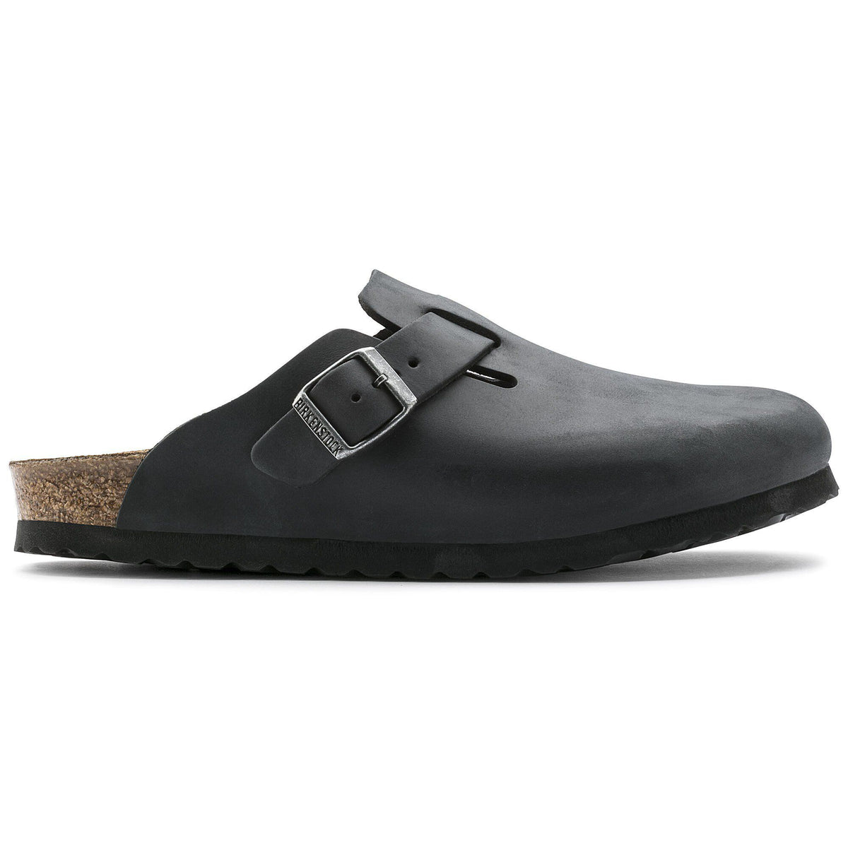 Boston Natural Leather Oiled - Black