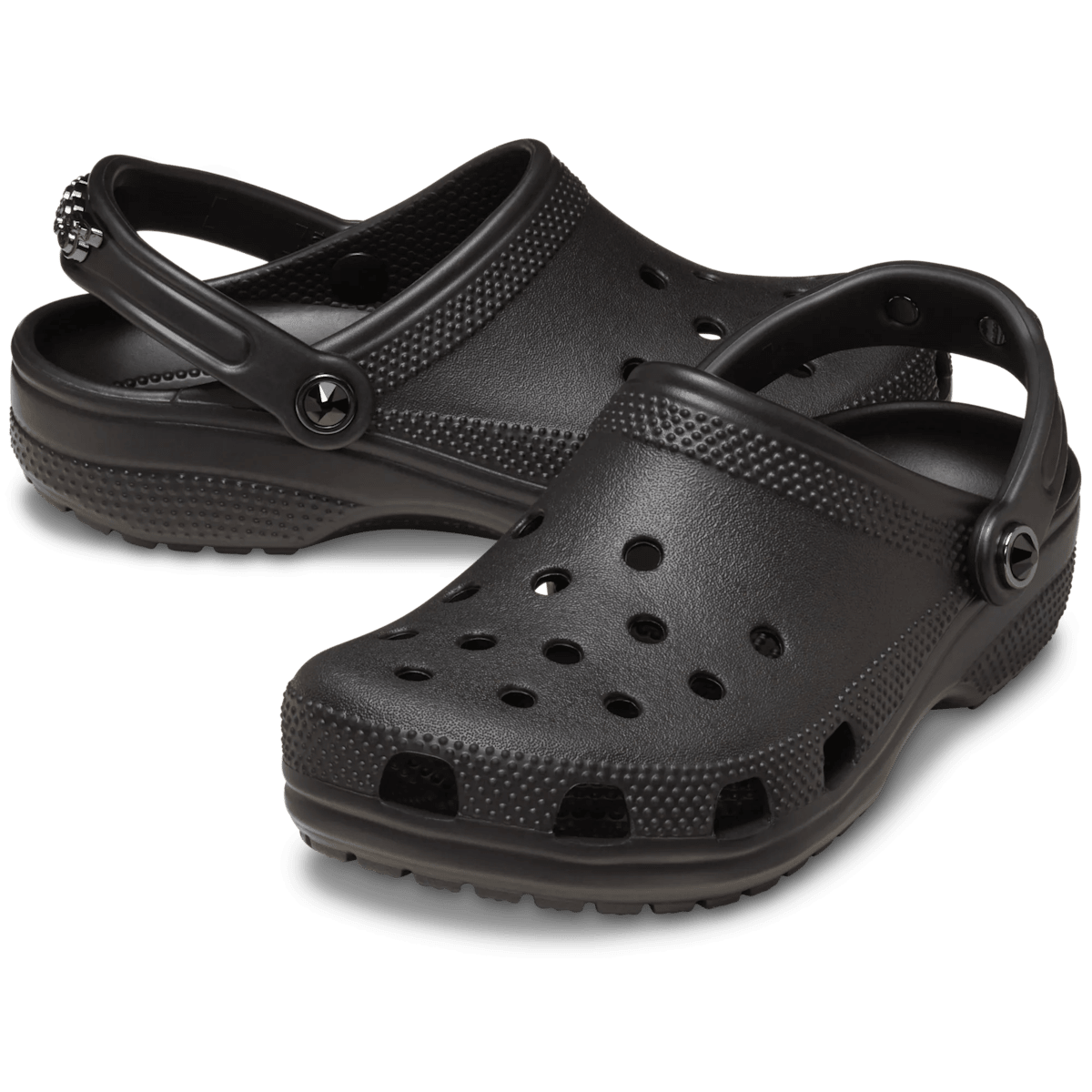 Classic Clog with Swarovski® Crystals - Black